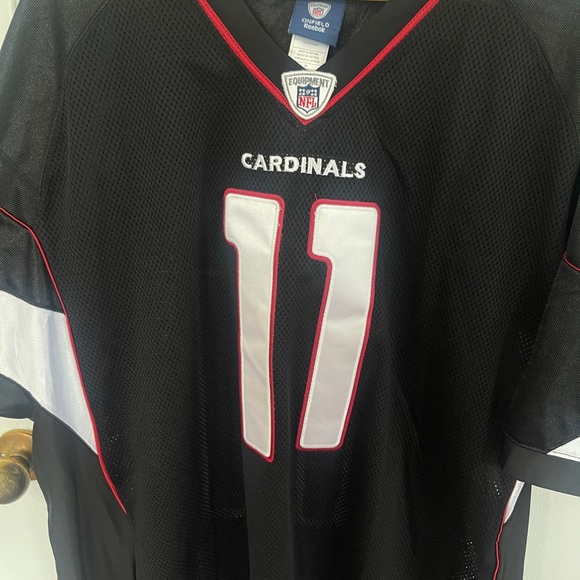 Larry Fitzgerald Size 56 Arizona Cardinals Black Jersey Size  Nike NFL Football - Picture 2 of 4